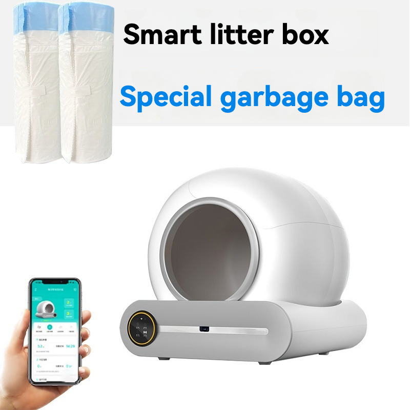 Additional Giant Absolutely Computerized Sensible Cat Litter Field with Recent Air Poop Scoop - Sturdy PP Plastic Design