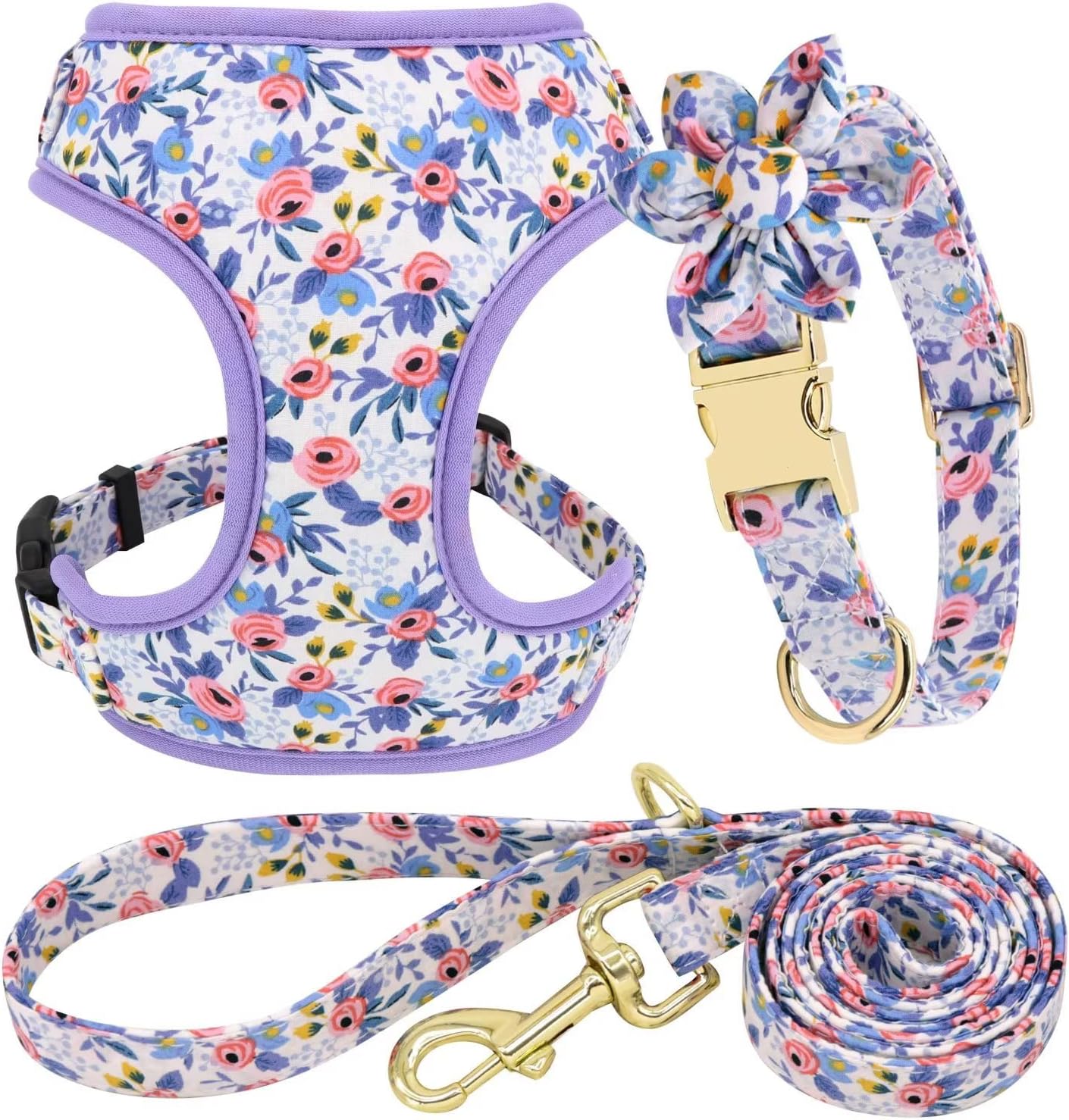 Personalised Canine Collar with Metallic Buckle – Further Pet Collars, Leashes & Harnesses